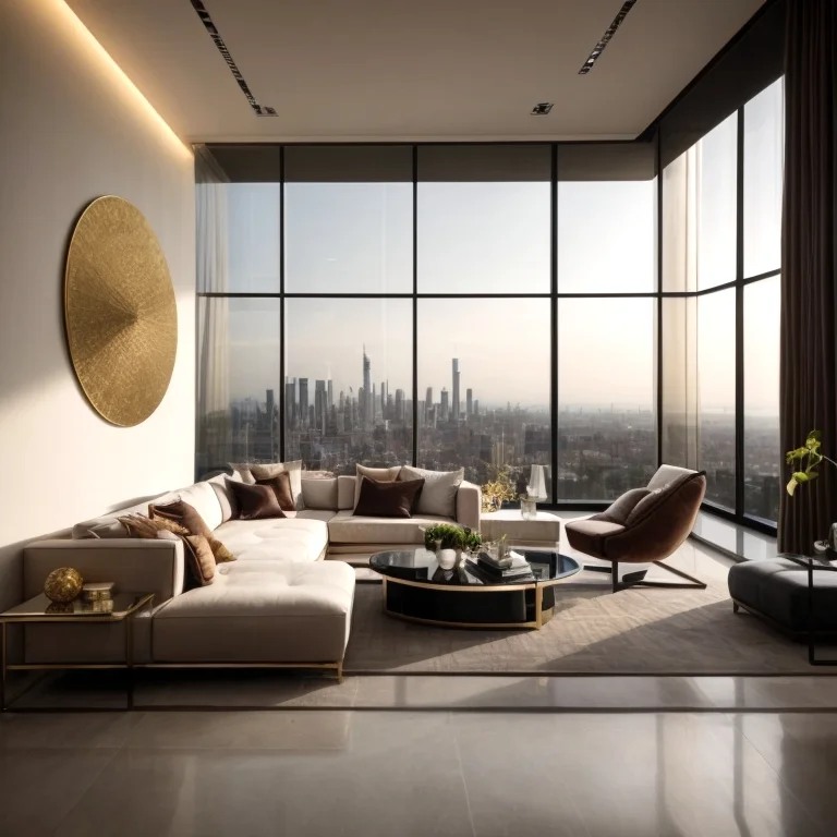 Elegant bedroom interior design sample