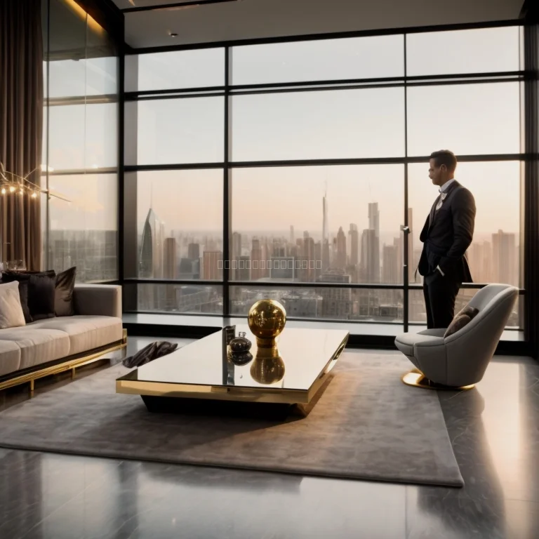 Kuwait City skyline at dusk